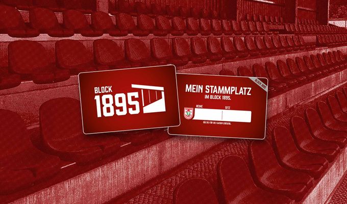 Dein Tribünen-Stammplatz: Die BLOCK1895-Dauerkarte