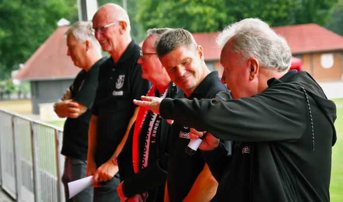 Besonderer Tag für den Verein - Einweihung der Tribüne