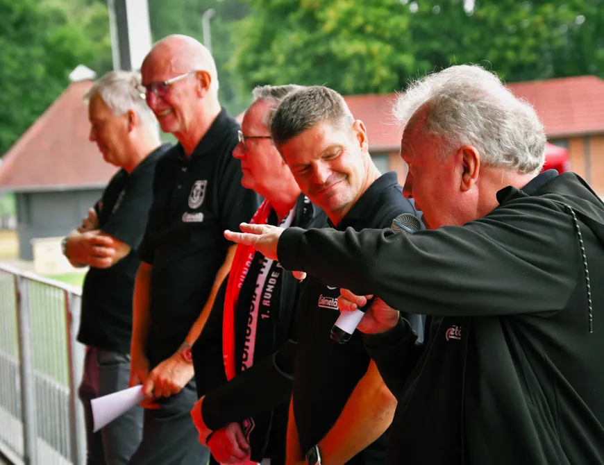 Besonderer Tag für den Verein - Einweihung der Tribüne