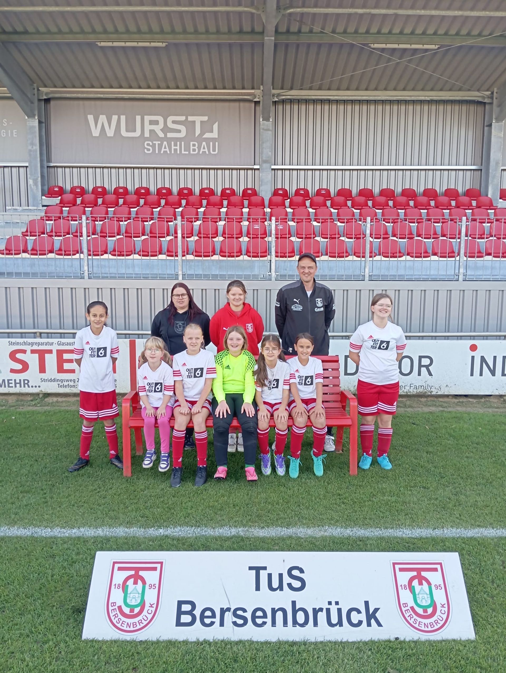 Mannschaftsfoto U9 - Mädchen