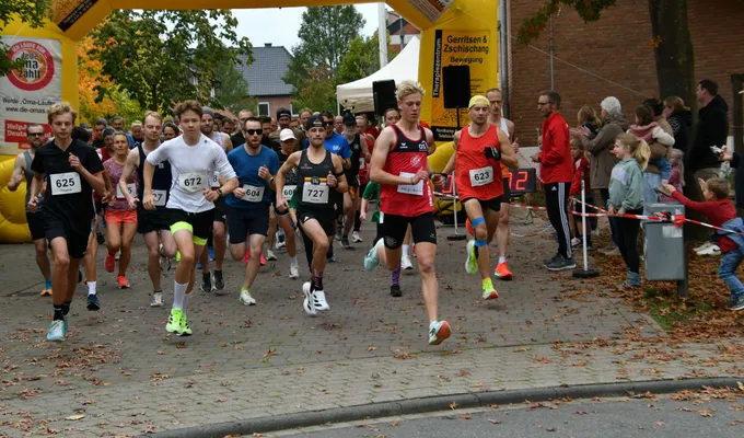 16.Bersenbrücker Hase-Lauf mit 588 Sportlern 