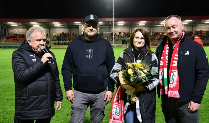 Staffelübergabe beim Bewirtungsteam im Culimeta-Sportpark
