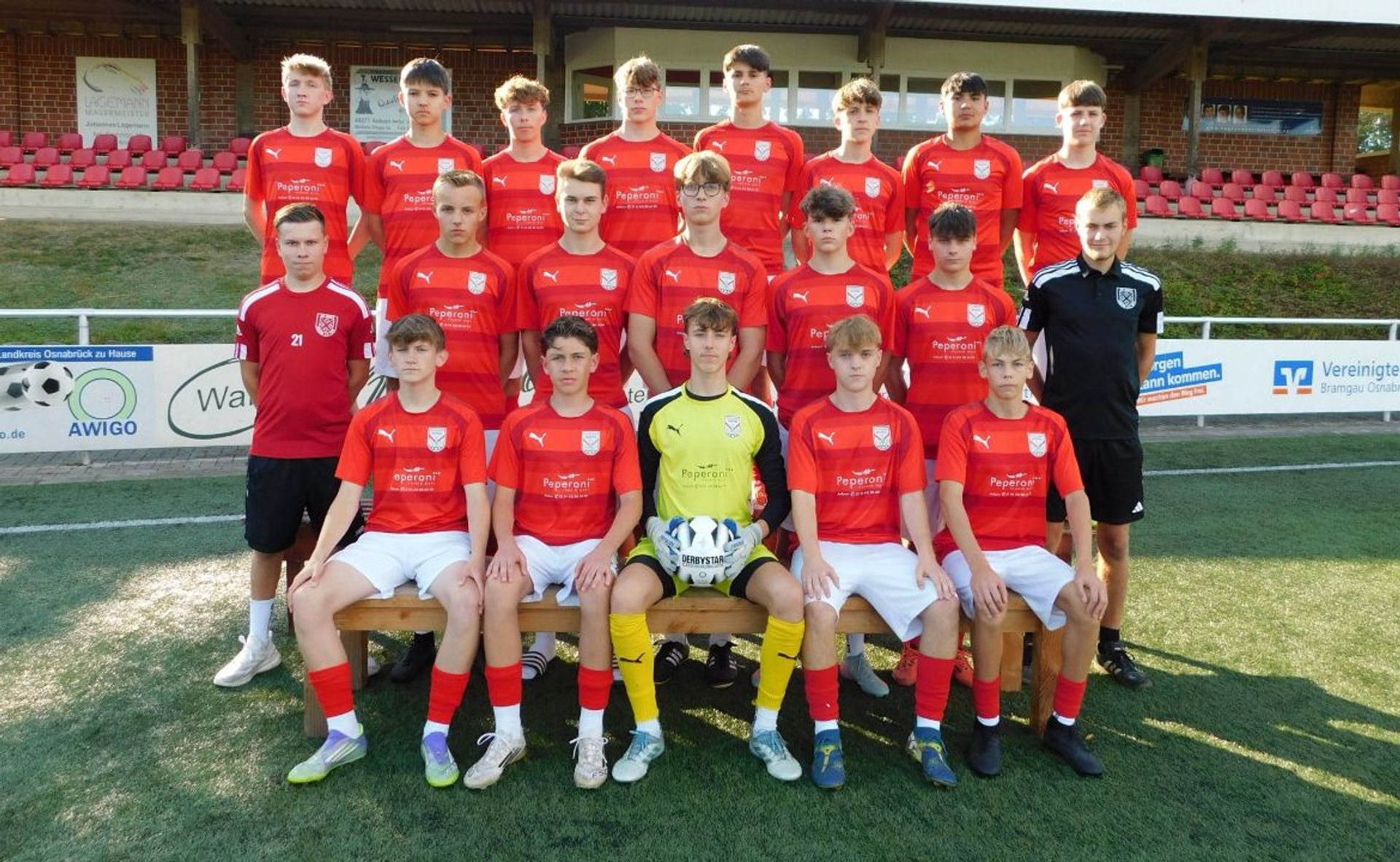 Mannschaftsfoto B1-Jugend