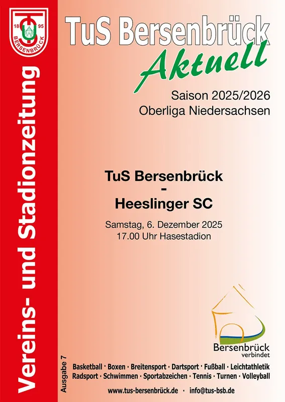 Saison 2025/2026 Ausgabe 7