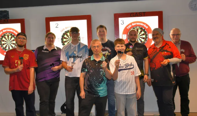 TuS Dart-Spieler gelingt gelungener Rückrundenstart im Derby