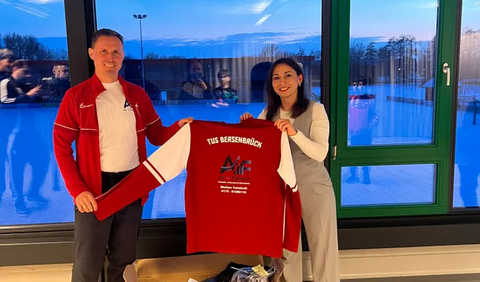 Neue Sportanzüge für die Boxabteilung des TuS Bersenbrück 🥊