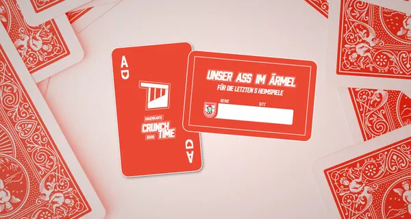 Festen Sitzplatz mit Crunchtime-Dauerkarte sichern