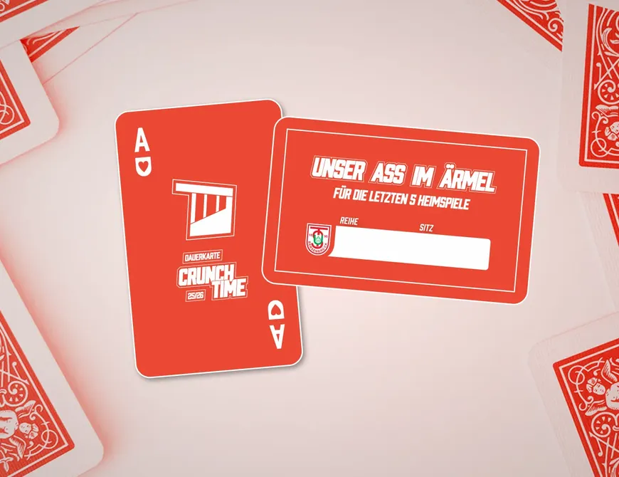 Festen Sitzplatz mit Crunchtime-Dauerkarte sichern