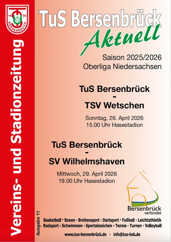 Saison 2025/2026 Ausgabe 11
