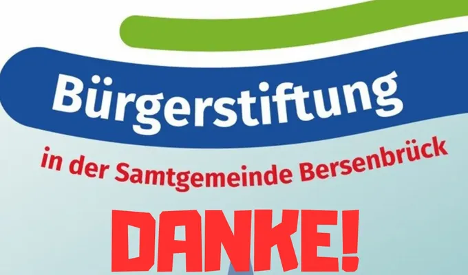 Bürgerstiftung unterstützt mit großzügiger Spende!