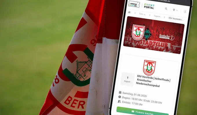 Tickets für den TuS Bersenbrück nun auch online verfügbar