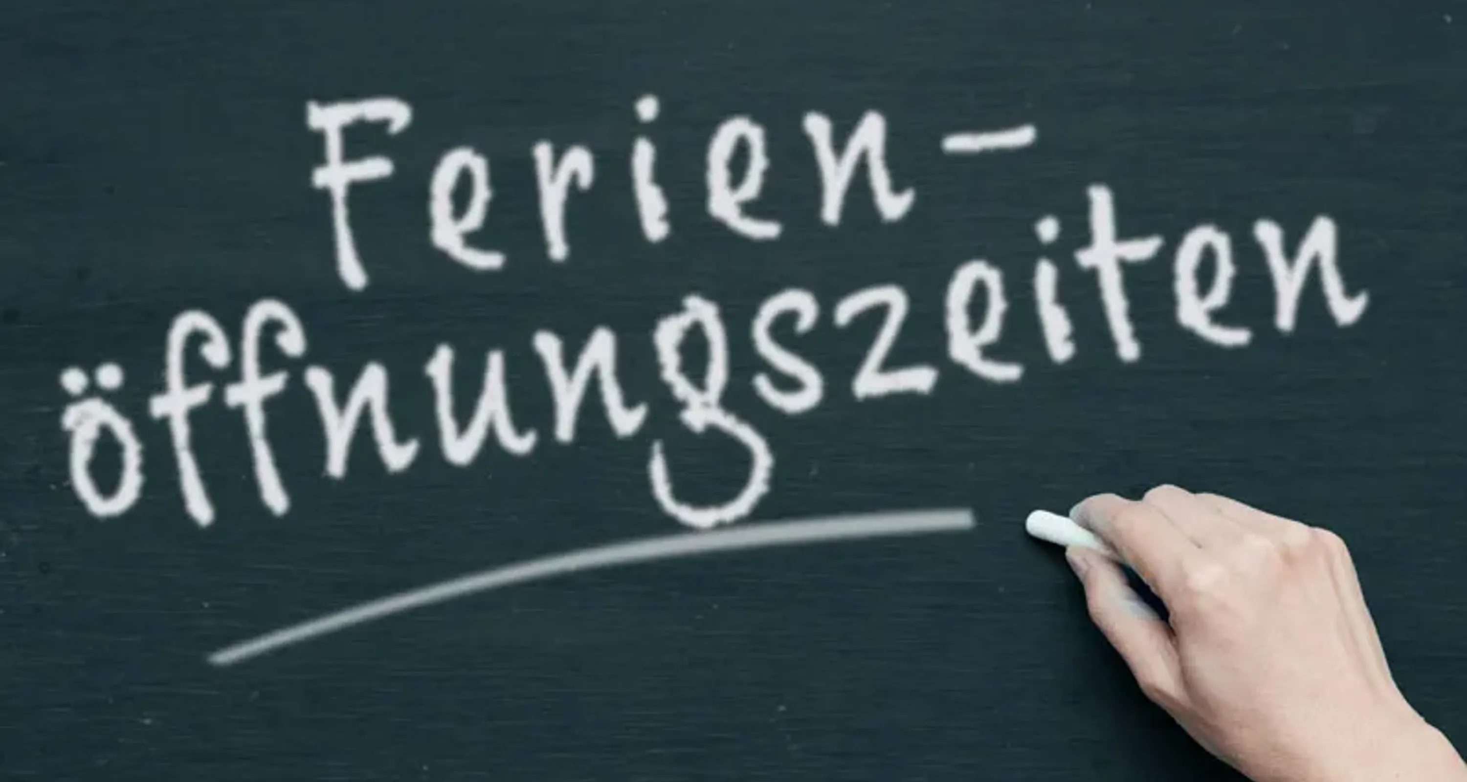 Geschäftsstelle Öffnungszeit in den Ferien
