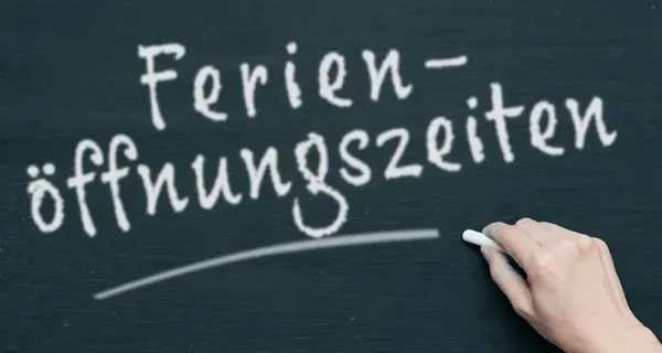 Geschäftsstelle Öffnungszeit in den Ferien