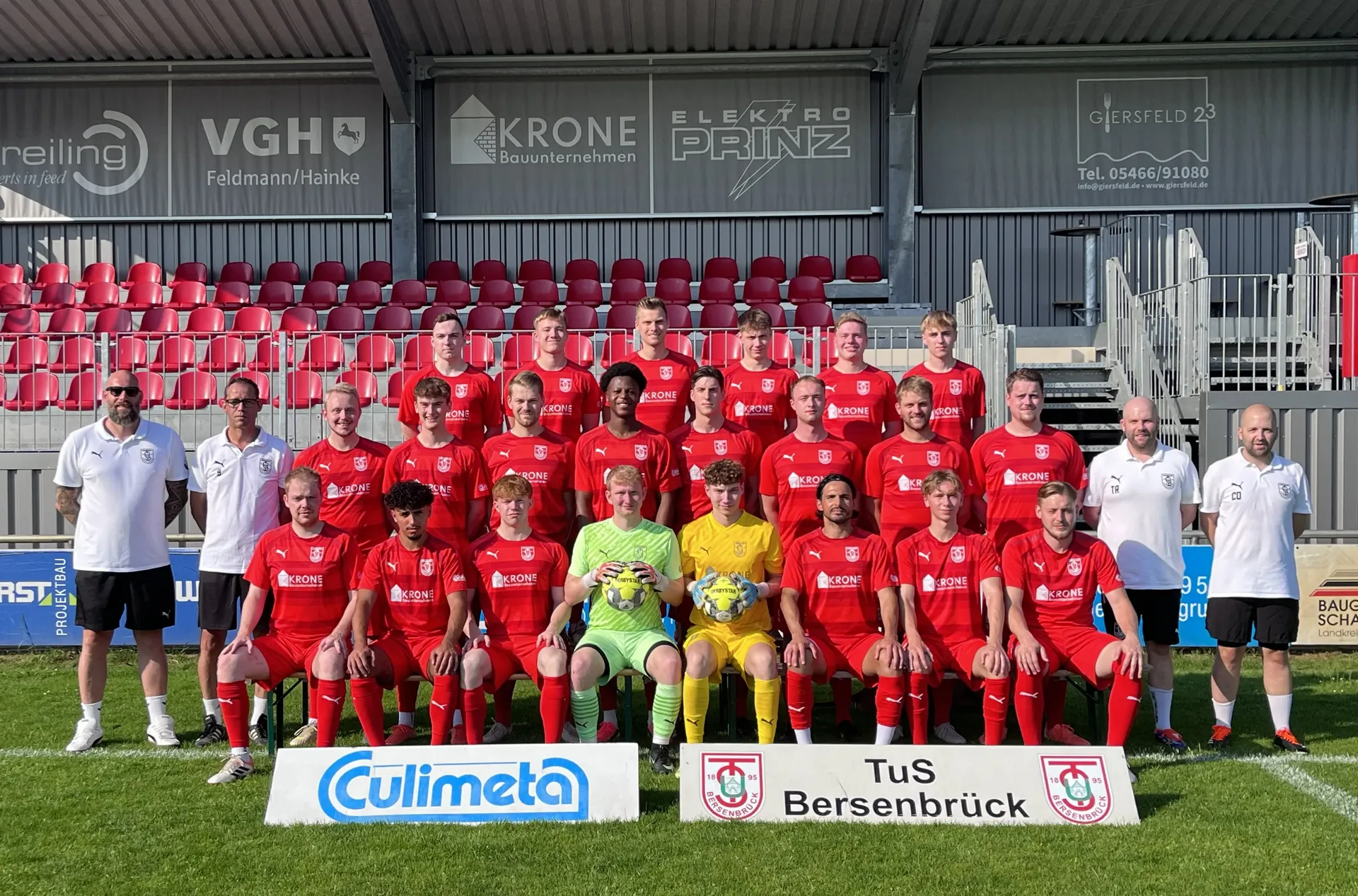 Mannschaftsfoto U23