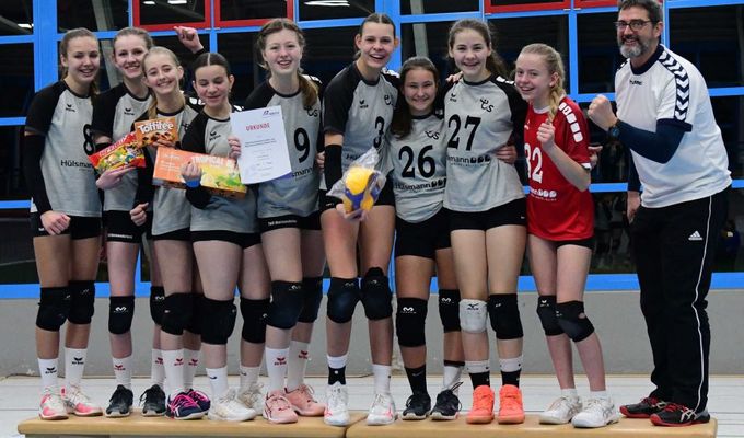 U16 Damen gewinnen Bezirksmeisterschaft