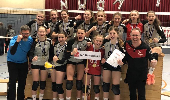 U16 Volleyballerinnen fahren zur deutschen Meisterschaft