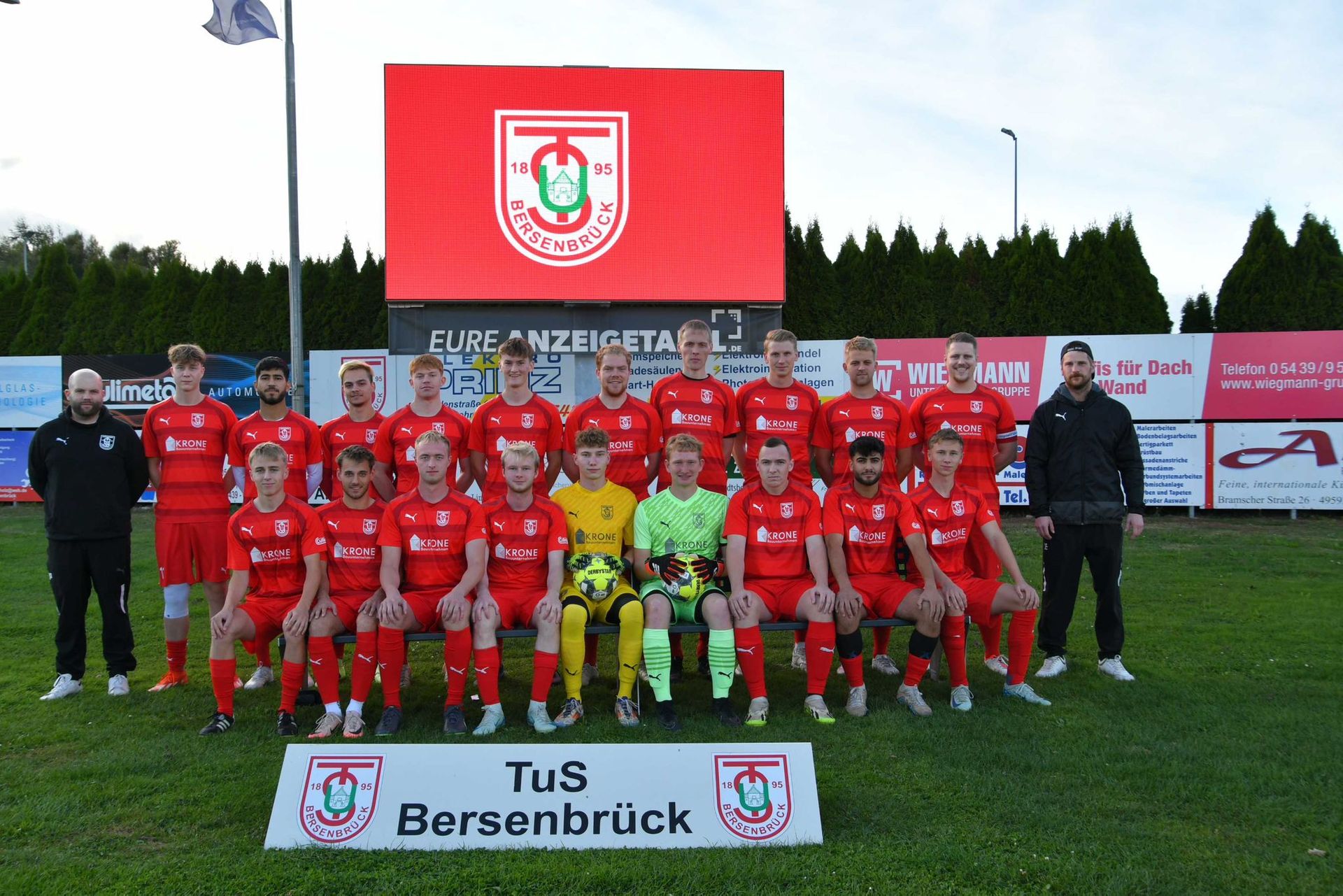 Mannschaftsfoto U23