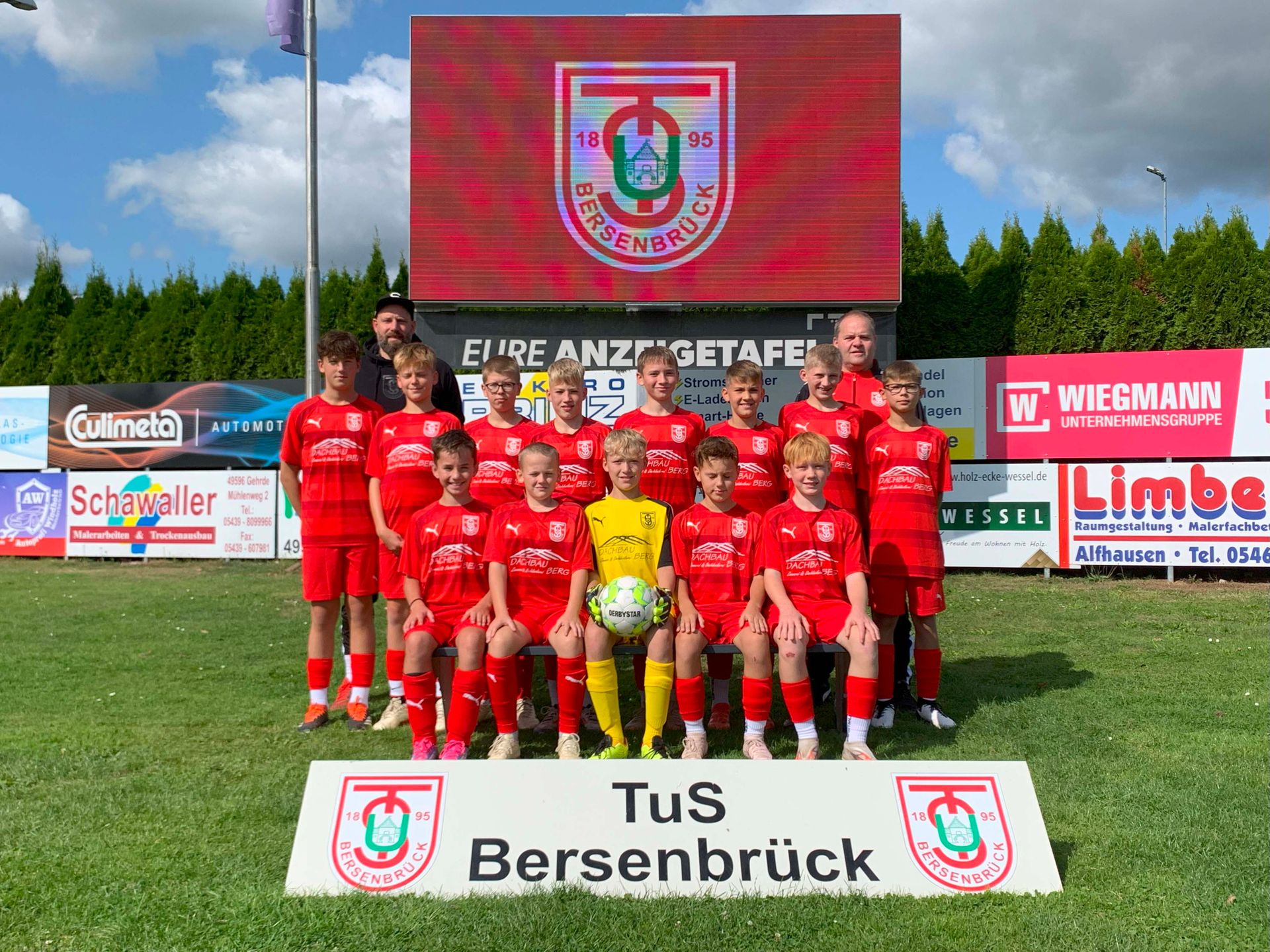Mannschaftsfoto D1-Jugend