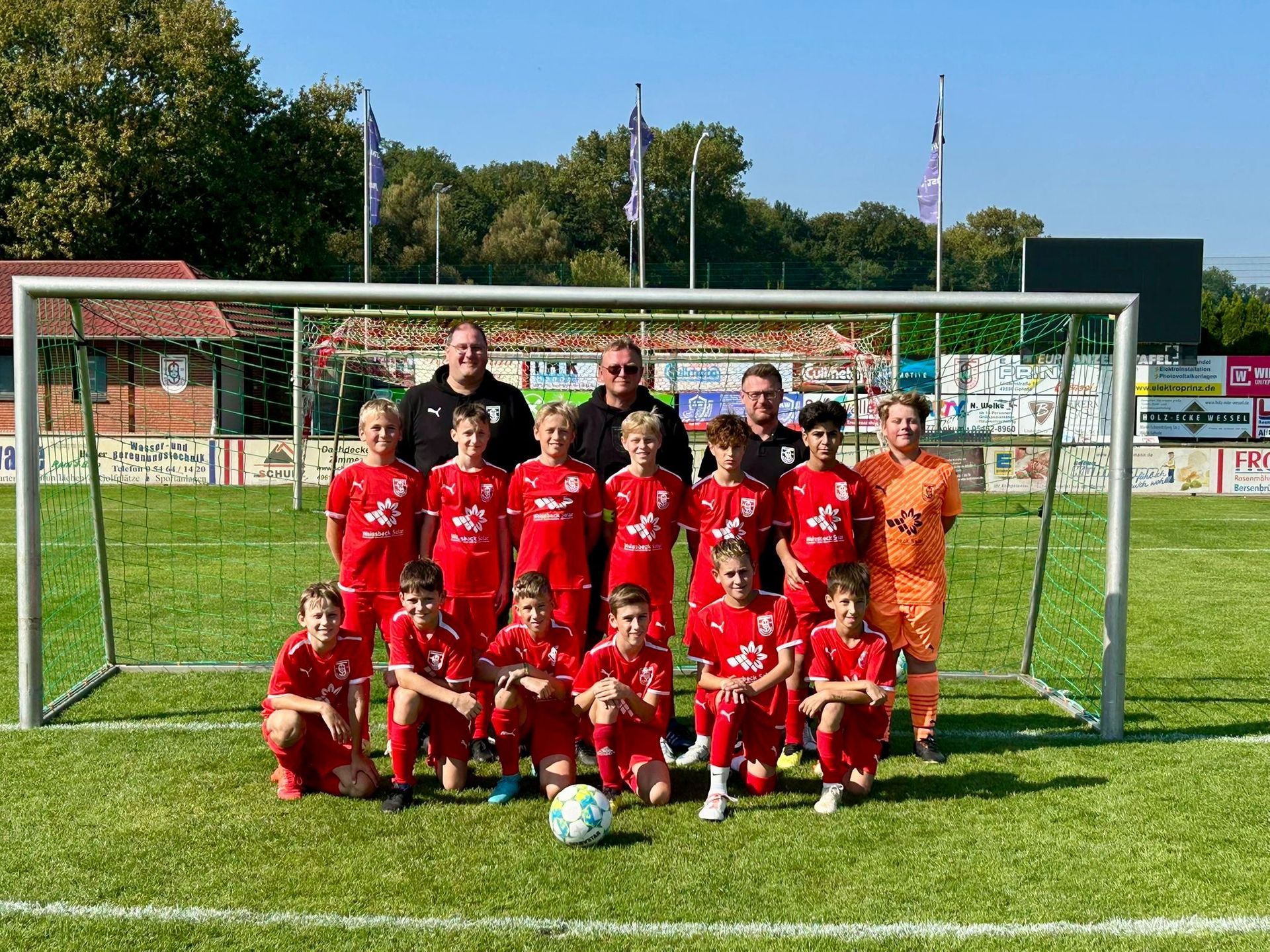 Mannschaftsfoto D2-Jugend