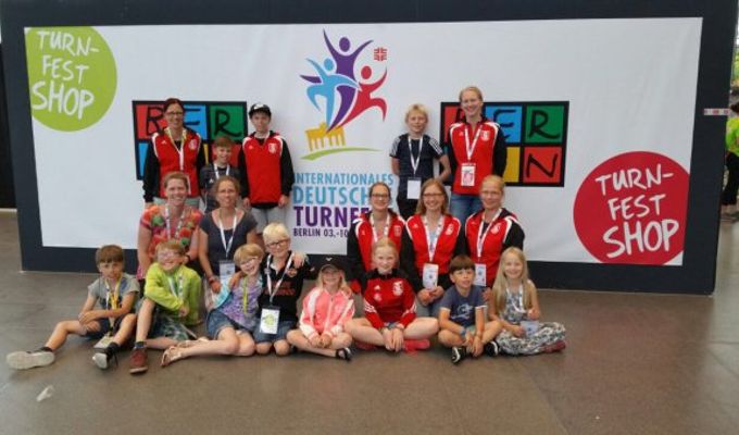 TuS-Sportler/innen begeistert vom Deutschen Turnfest