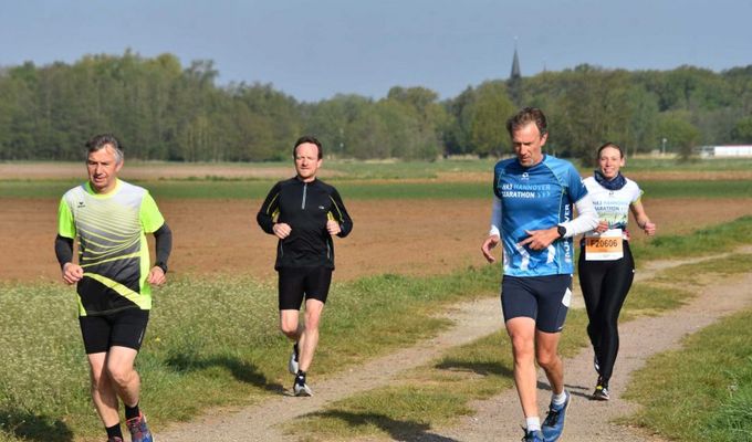 Wibke Groneick lief Stayathome-Halbmarathon rund um...