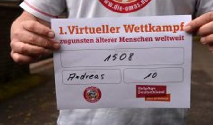 TuS Läufer unterstützten 1. Virtuellen Spendenlauf von HelpA