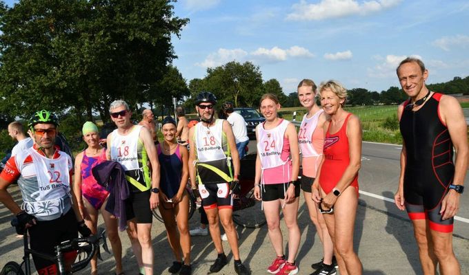TuS belegt erneut 1. & 2. Plätze beim 8. Badberger Triathon