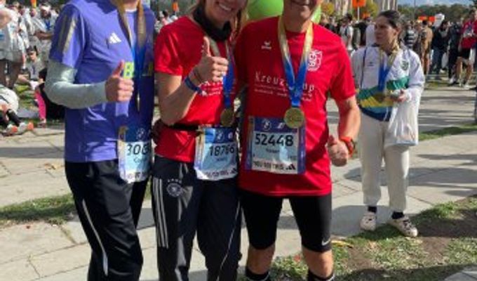 Erfolgreiche Teilnahme am 50. Berlin Marathon